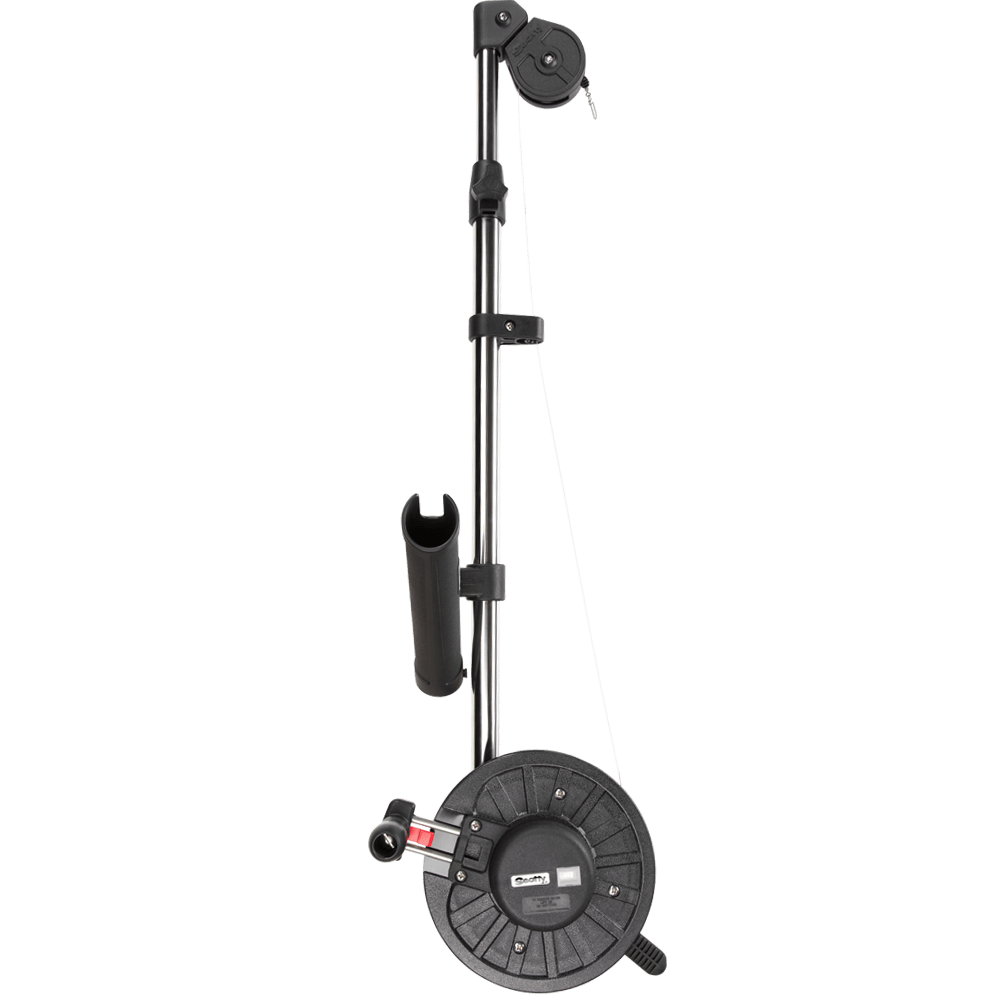 Scotty 1091 60" Tele Boom Longarm Combo Swivel Base - Boatyard Malaysia