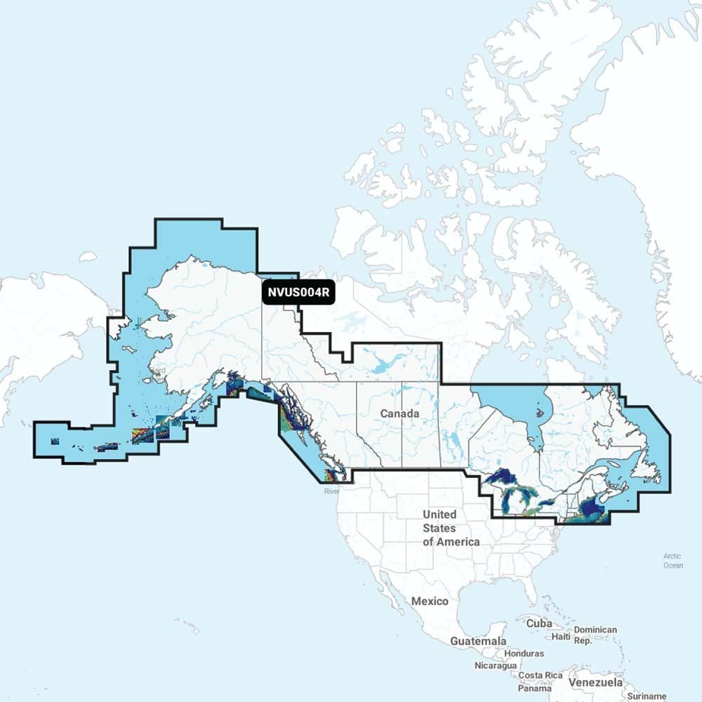 Garmin Navionics Vision+ NVUS004R Canada & Alaska - Boatyard Malaysia