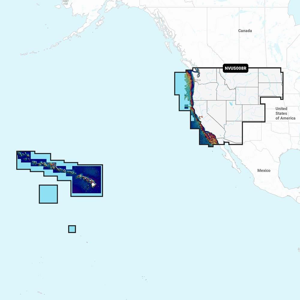 Garmin Navionics Vision+ NVUS008R US West - Boatyard Malaysia