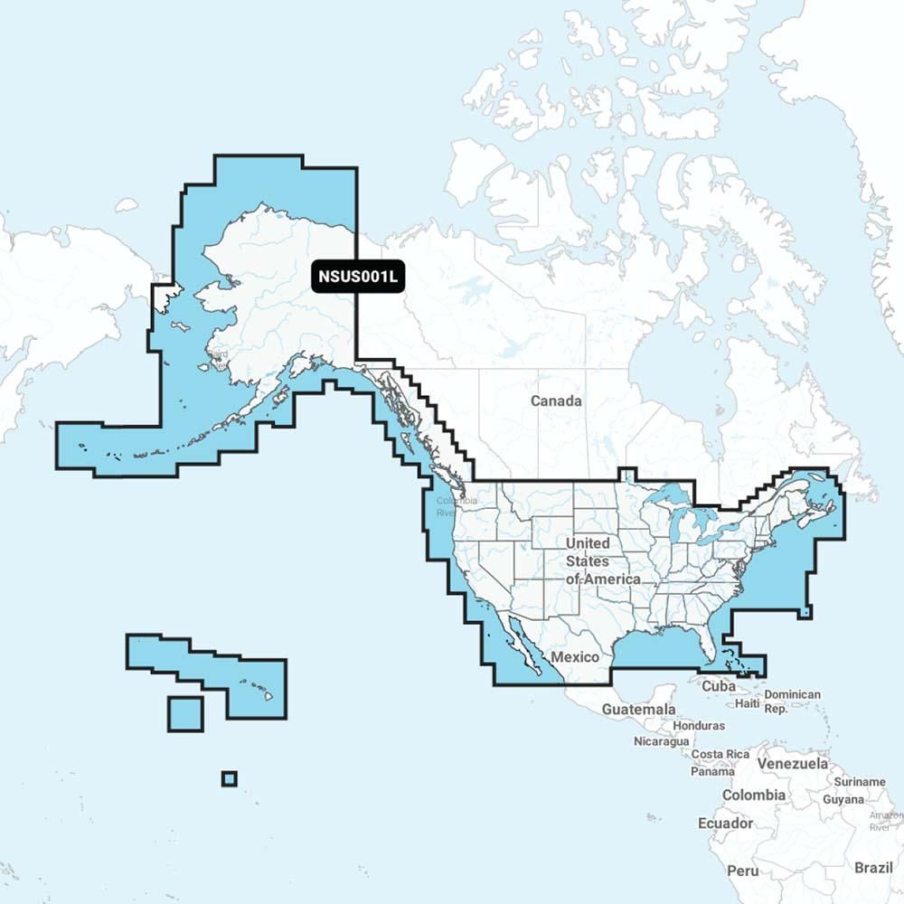 Garmin Navionics+ NSUS001L US & Coastal Canada - Boatyard Malaysia