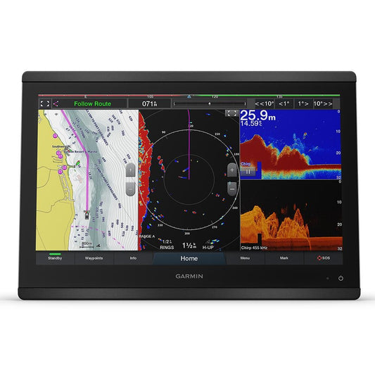 Garmin GPSMAP 8416xsv 16" Chartplotter/Sounder Combo W/Worldwide Basemap & Sonar - Boatyard Malaysia