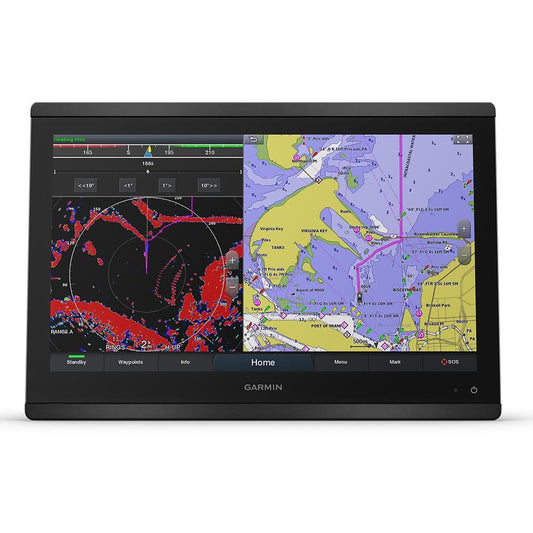 Garmin GPSMAP 8416 16" Chartplotter W/Worldwide Basemap - Boatyard Malaysia