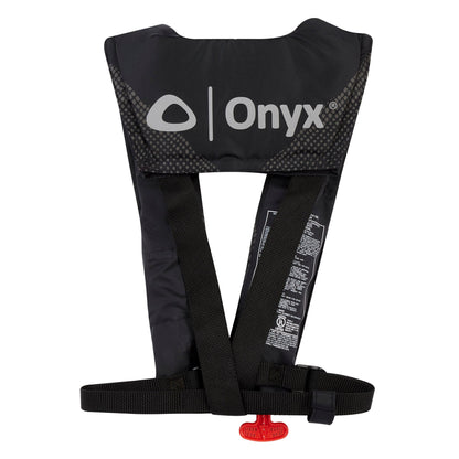 Onyx Outdoor Onyx A/M-24 Automatic/Manual Inflatable Life Jacket Black - Boatyard Malaysia