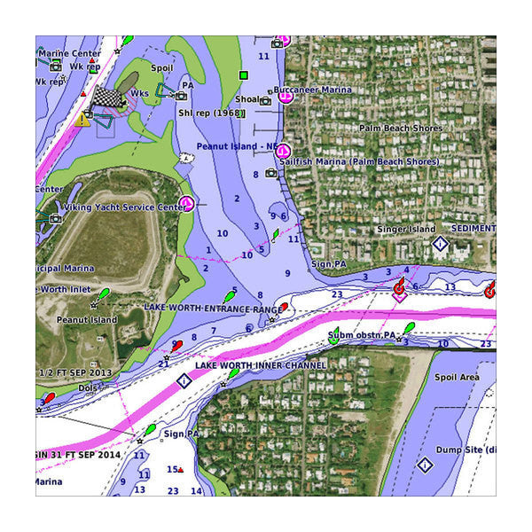 Garmin Veu510S Dnieper River And Azov Sea Bluechart G3 Vis - Boatyard Malaysia