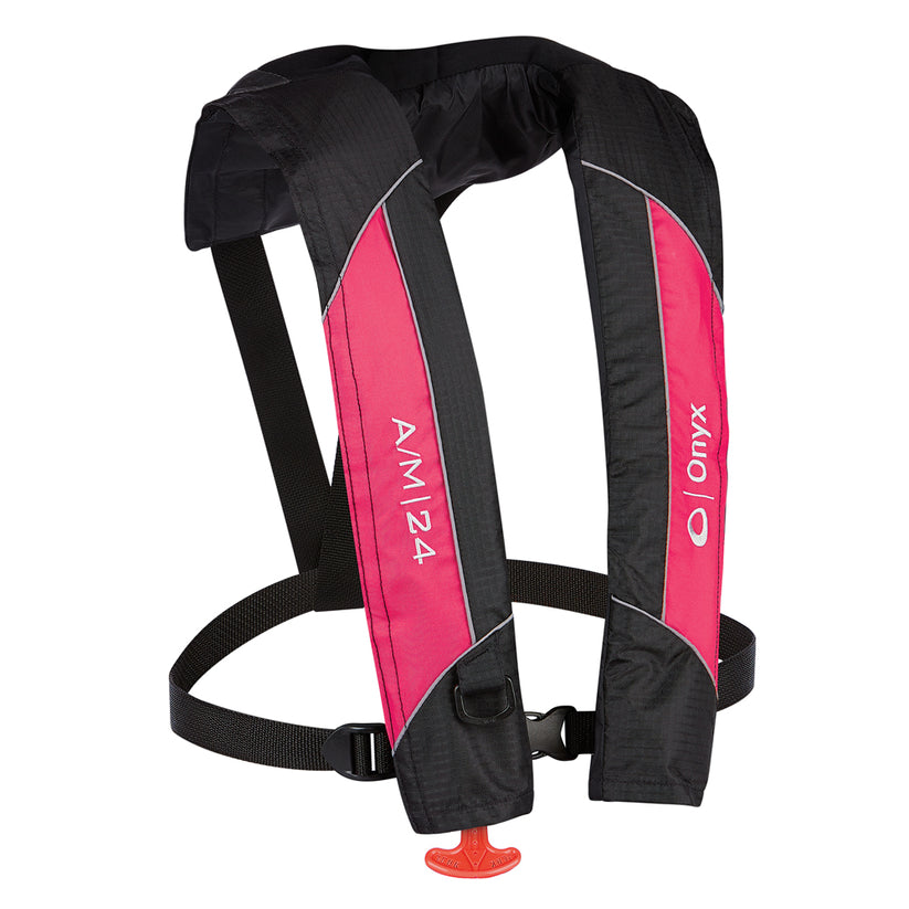 Onyx Outdoor Onyx A/M 24 Automatic / Manual Inflatable Pfd Pink - Boatyard Malaysia