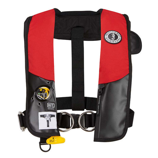 Mustang Survival HIT Hydrostatic Inflatable PFD with Tether Point - Boatyard Malaysia