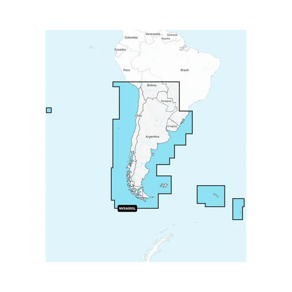 Garmin NAVIONICS VISION+ CHILE, ARGENTINA & EASTER ISLAND - Boatyard Malaysia