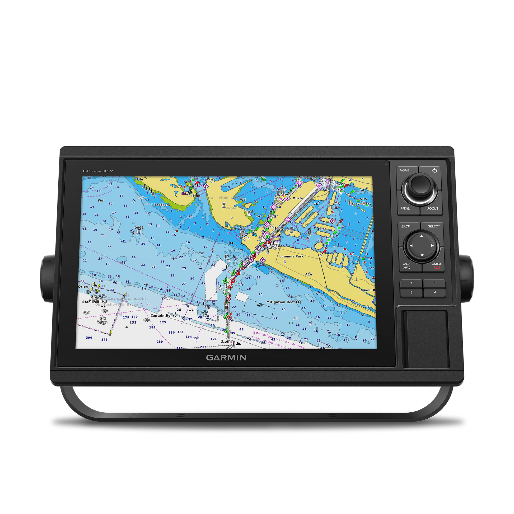 Garmin GPSMAP1242XSV 12 Combo With GT52 Transducer US And Canada GN+ - Boatyard Malaysia