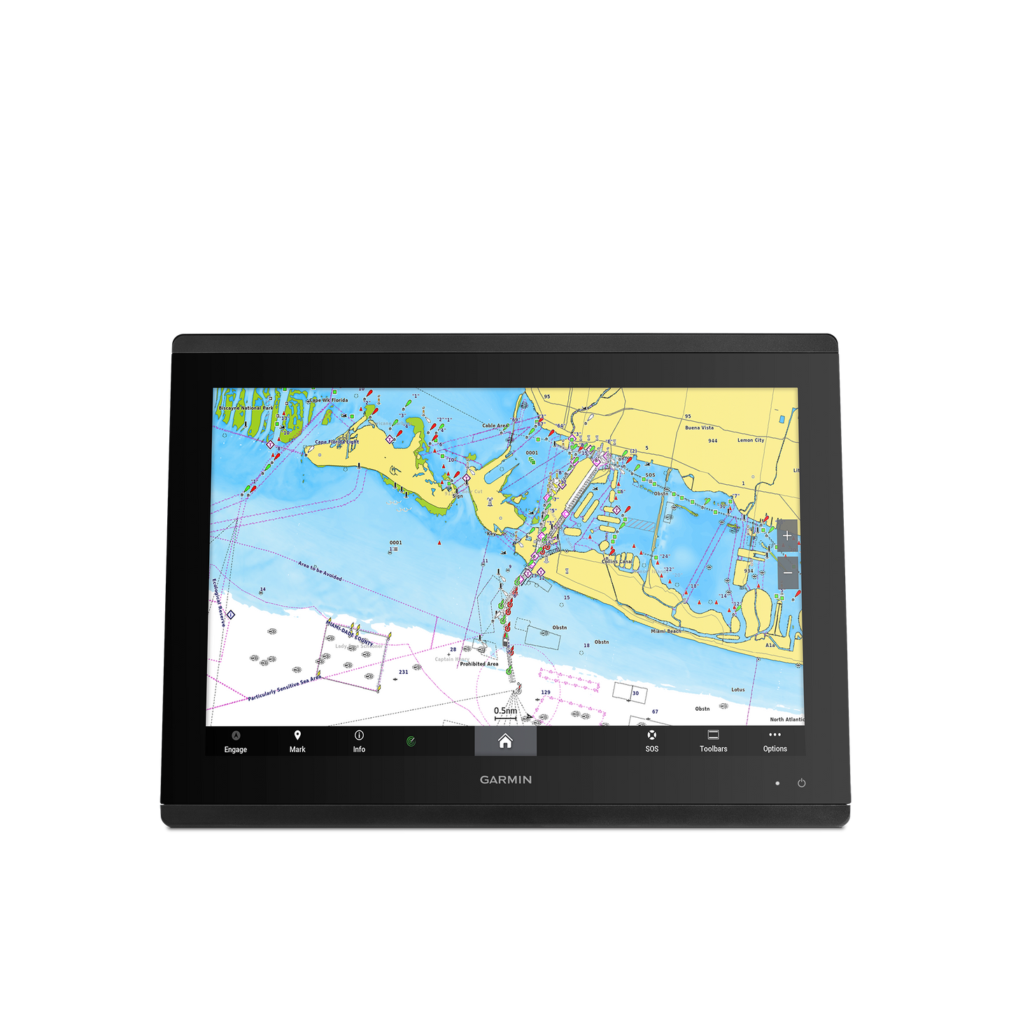 Garmin GPSMAP8617 17IN Plotter With US And Canda GN+ - Boatyard Malaysia