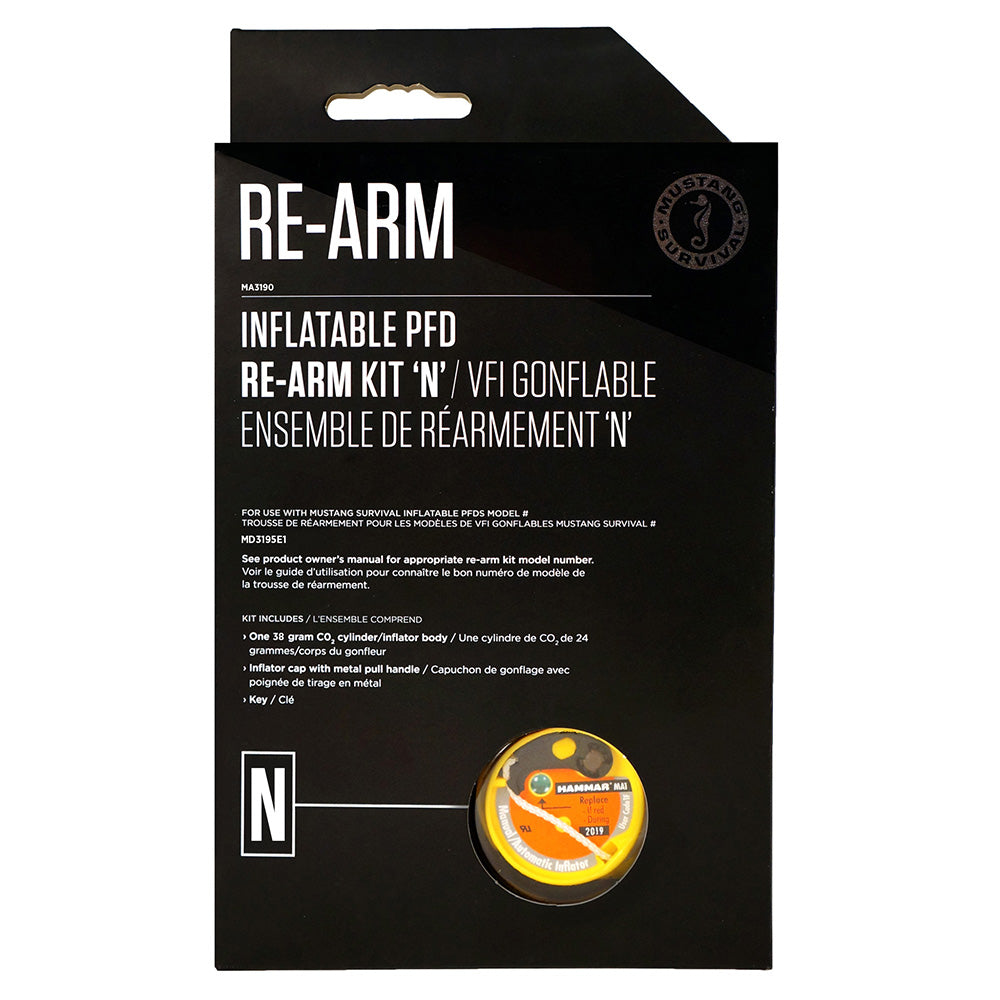 Mustang Survival Mustang Re-Arm Kit "N" - Boatyard Malaysia