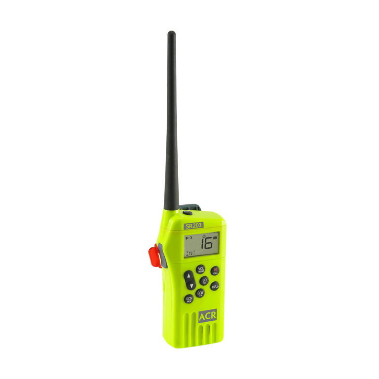 ACR Electronics SR203 VHF Handheld Survival Radio - Boatyard Malaysia