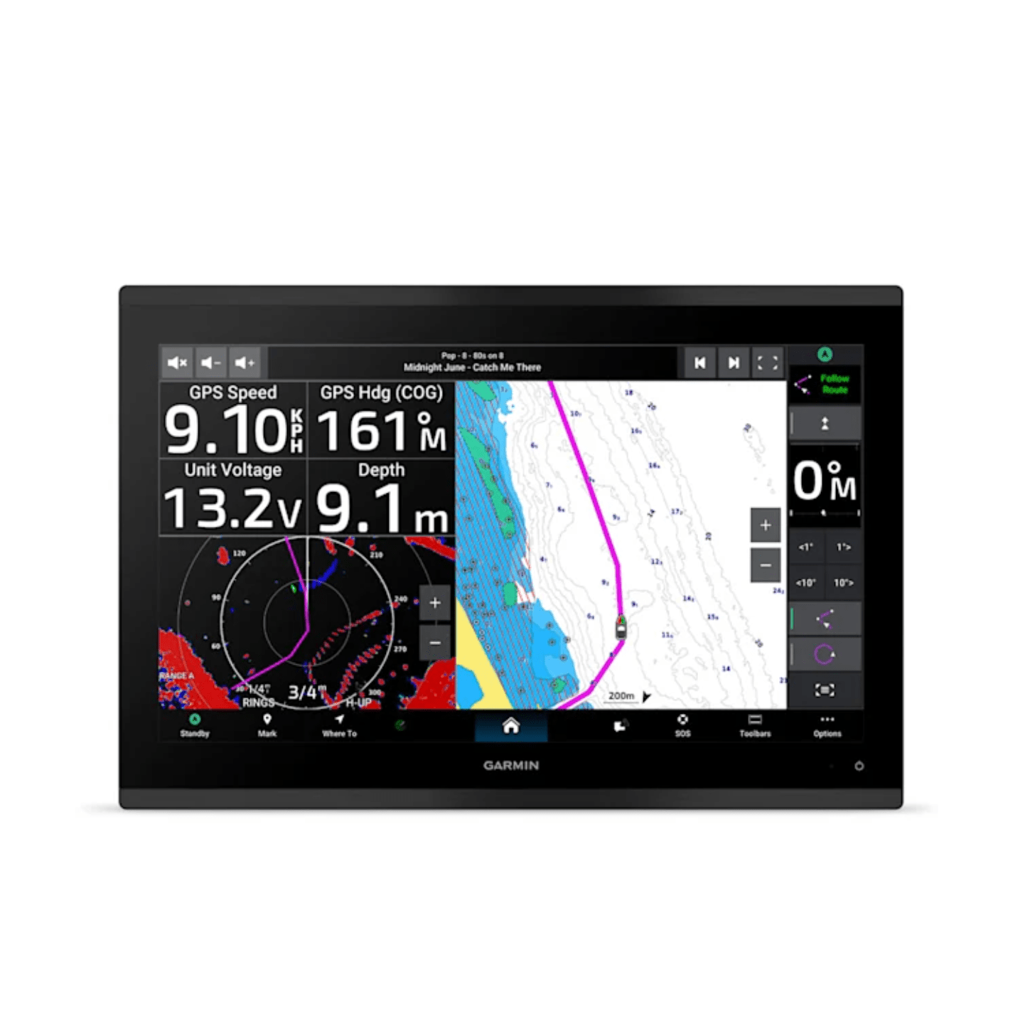 GpsMap 9017 WW BaseMap ChartPlotter boatyardmalaysia