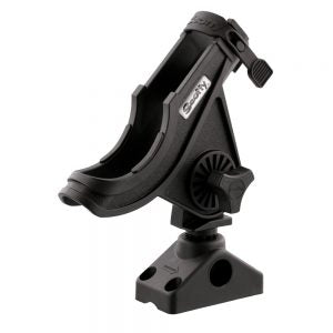 Scotty Baitcaster/Spinning Rod Holder Black W/ 241 Mount - Boatyard Malaysia