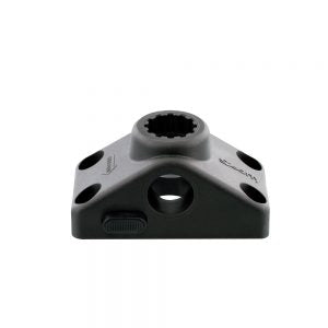 Scotty Locking Side/Deck Mounting Bracket Black - Boatyard Malaysia