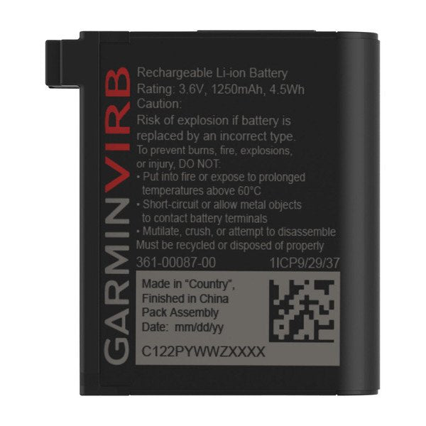 Garmin Rechargeable Battery For Virb Ultra - Boatyard Malaysia