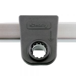 Scotty Rail Mounting Adapter Black 1-1/4 Square Rail - Boatyard Malaysia