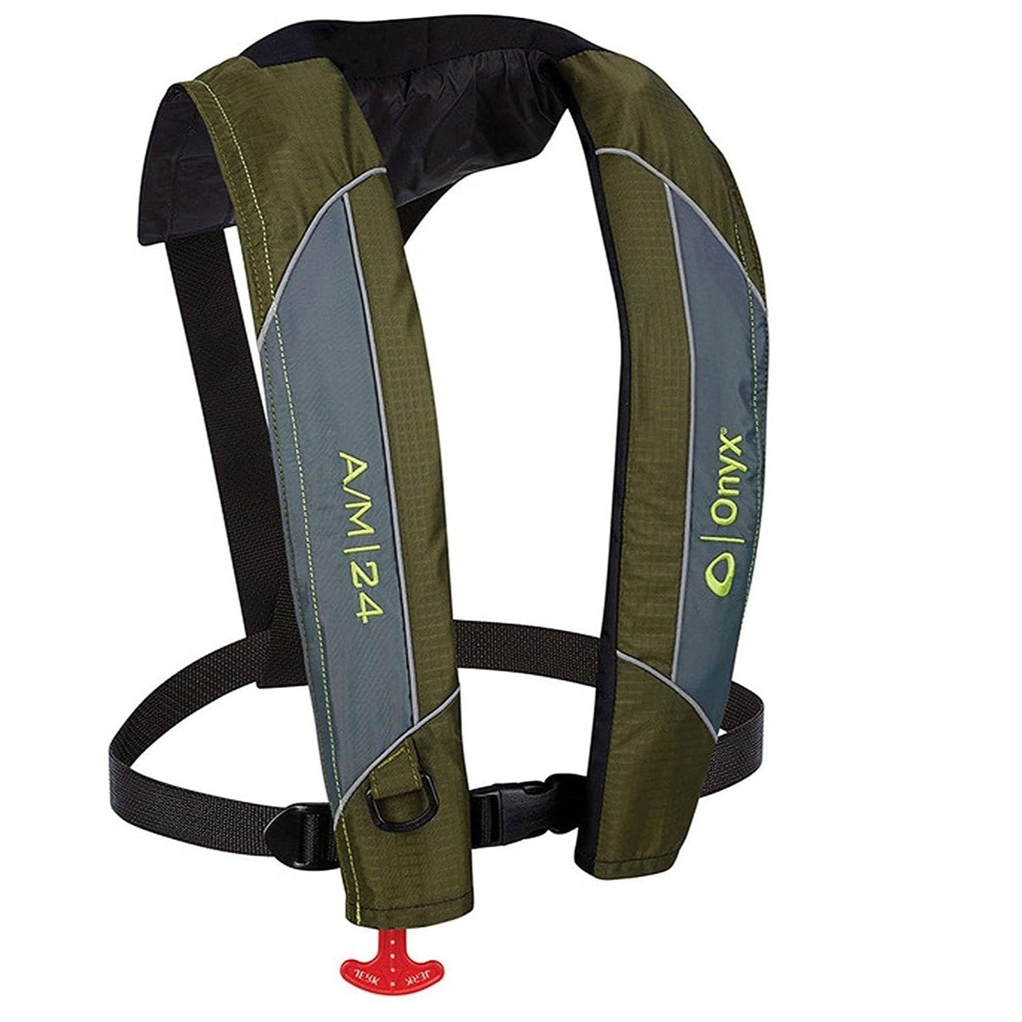 Onyx Outdoor A/M-24 Automatic/Manual Inflatable Life Jacket - Boatyard Malaysia