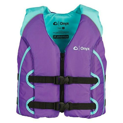 Onyx Outdoor Onyx All Adventure Youth Life Jacket Aqua - Boatyard Malaysia