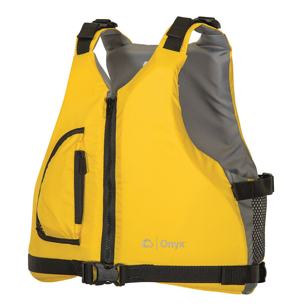 Onyx Outdoor Onyx Youth Universal Paddle Vest Yellow - Boatyard Malaysia