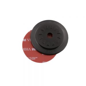 Scotty 345 Stick-On Accessory Mount 2" Black - Boatyard Malaysia
