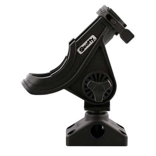 Scotty Baitcaster/Spinning Rod Holder Black W/ 241 Mount - Boatyard Malaysia