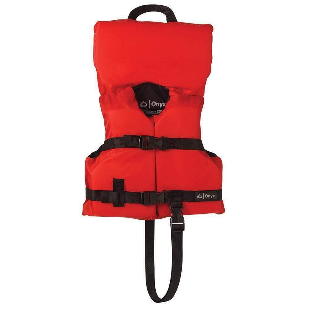 Onyx Outdoor Onyx Nylon Infant/Child Life Jacket Red - Boatyard Malaysia