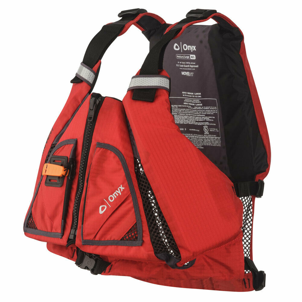 Onyx Outdoor Onyx Movevent Torsion Paddle Sports Life Vest M/L - Boatyard Malaysia