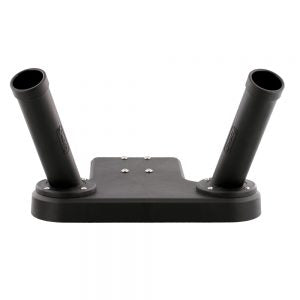 Scotty Dual Rod Holder Black Original Tube Style - Boatyard Malaysia