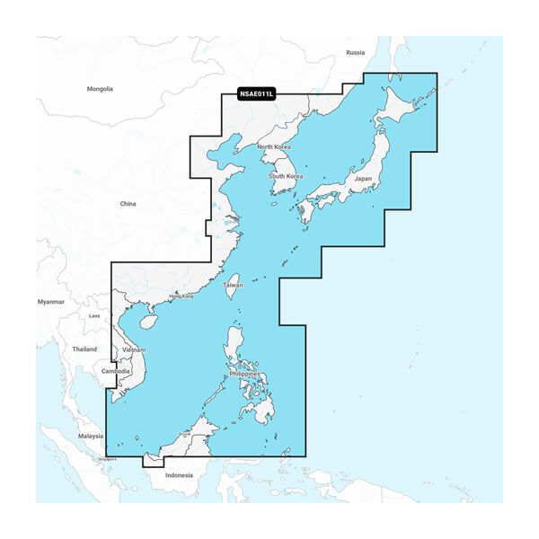 Garmin Navionics Vision+ NVAE016R - Japan - Lakes And Coast - Marine Chart - Boatyard Malaysia