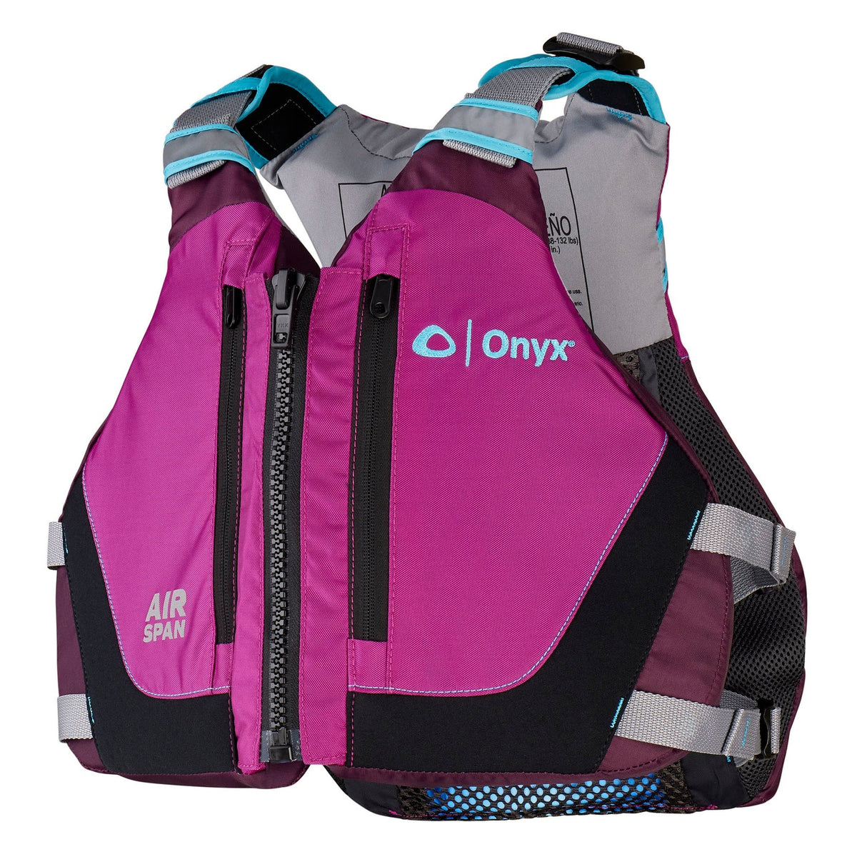 Onyx Outdoor Air Span Breeze Life Jacket Purple - Boatyard Malaysia