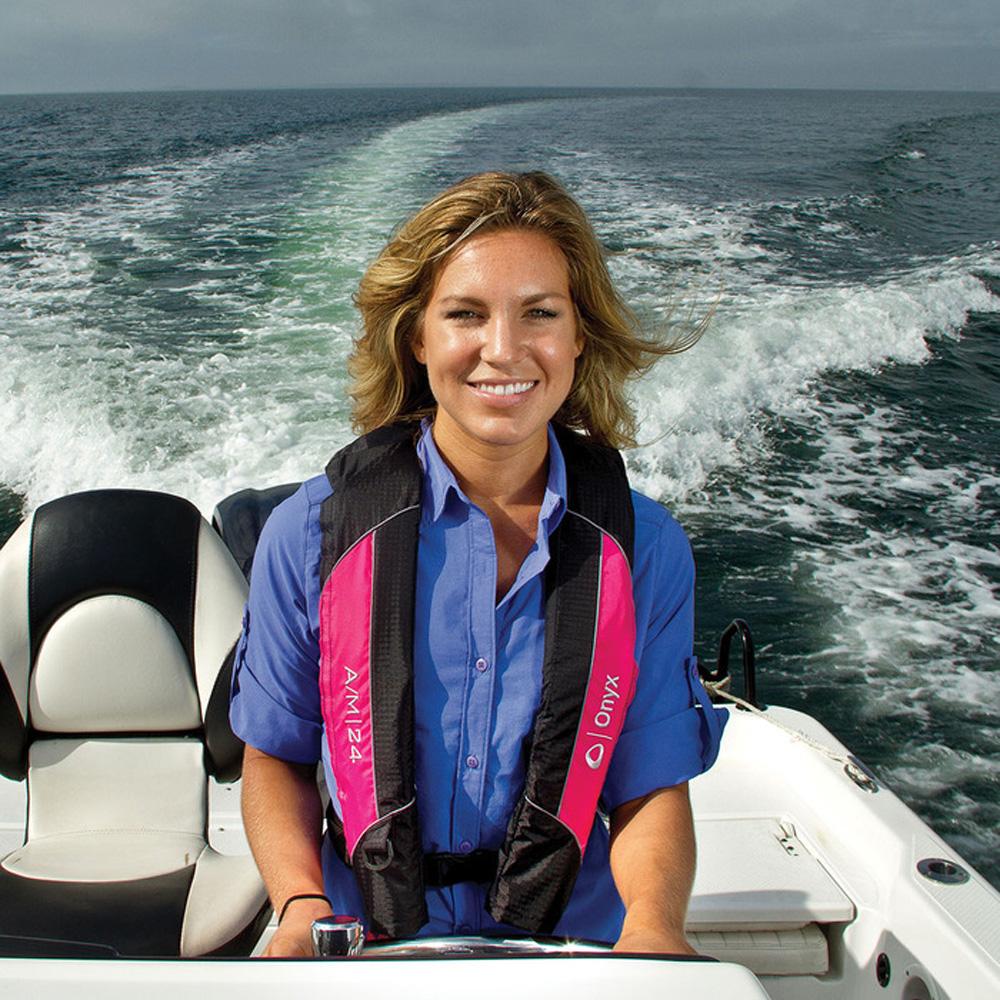 Onyx Outdoor A/M-24 Automatic/Manual Inflatable Life Jacket - Boatyard Malaysia