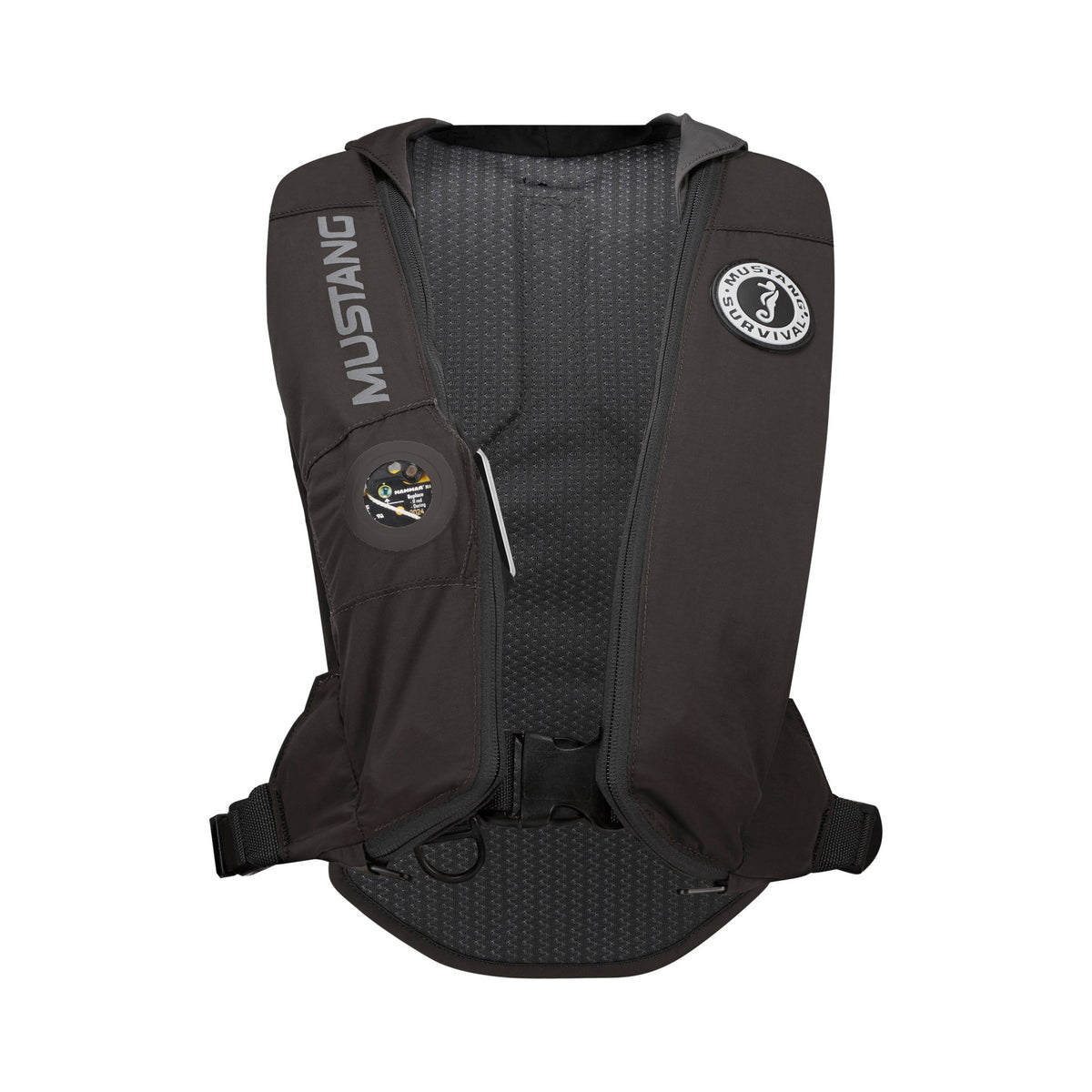 Mustang Survival Mustang Elite 28 Hydrostatic Inflatable PFD Black - Boatyard Malaysia