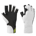 Traction UV Open Finger Gloves White-Black