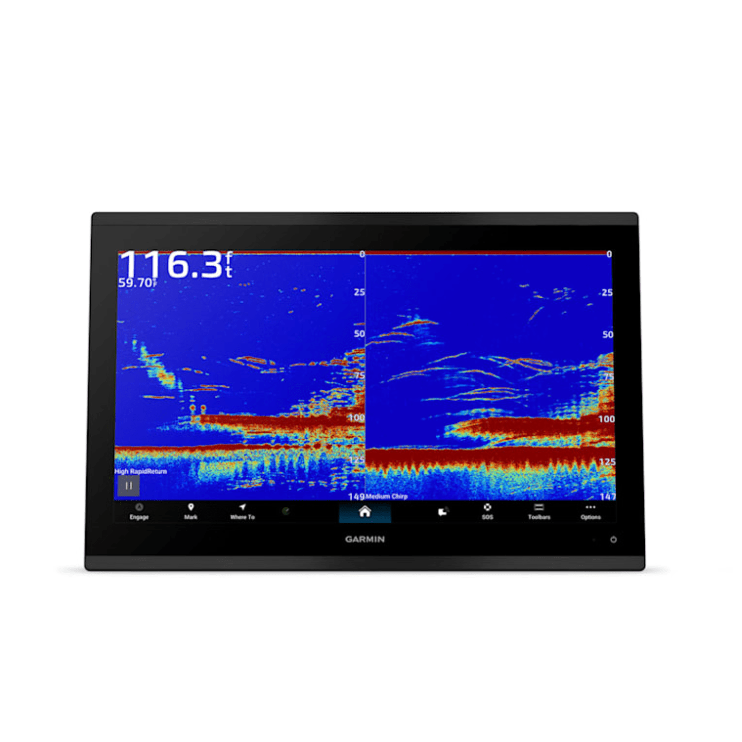 GpsMap 9017XSV WW BaseMap ChartPlotter/Sounder boatyardmalaysia