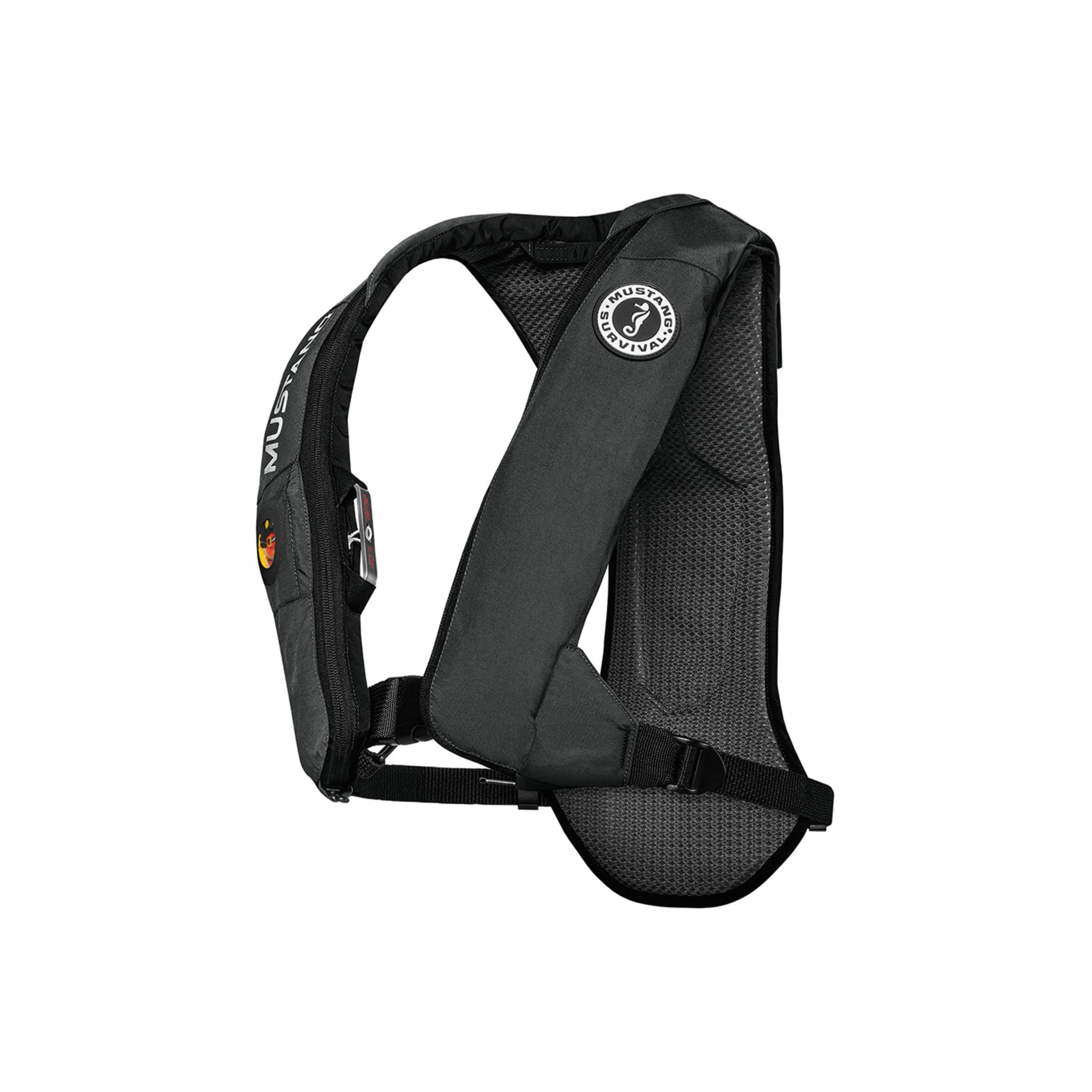 Mustang Survival Mustang Elite 28 Hydrostatic Inflatable PFD Black - Boatyard Malaysia