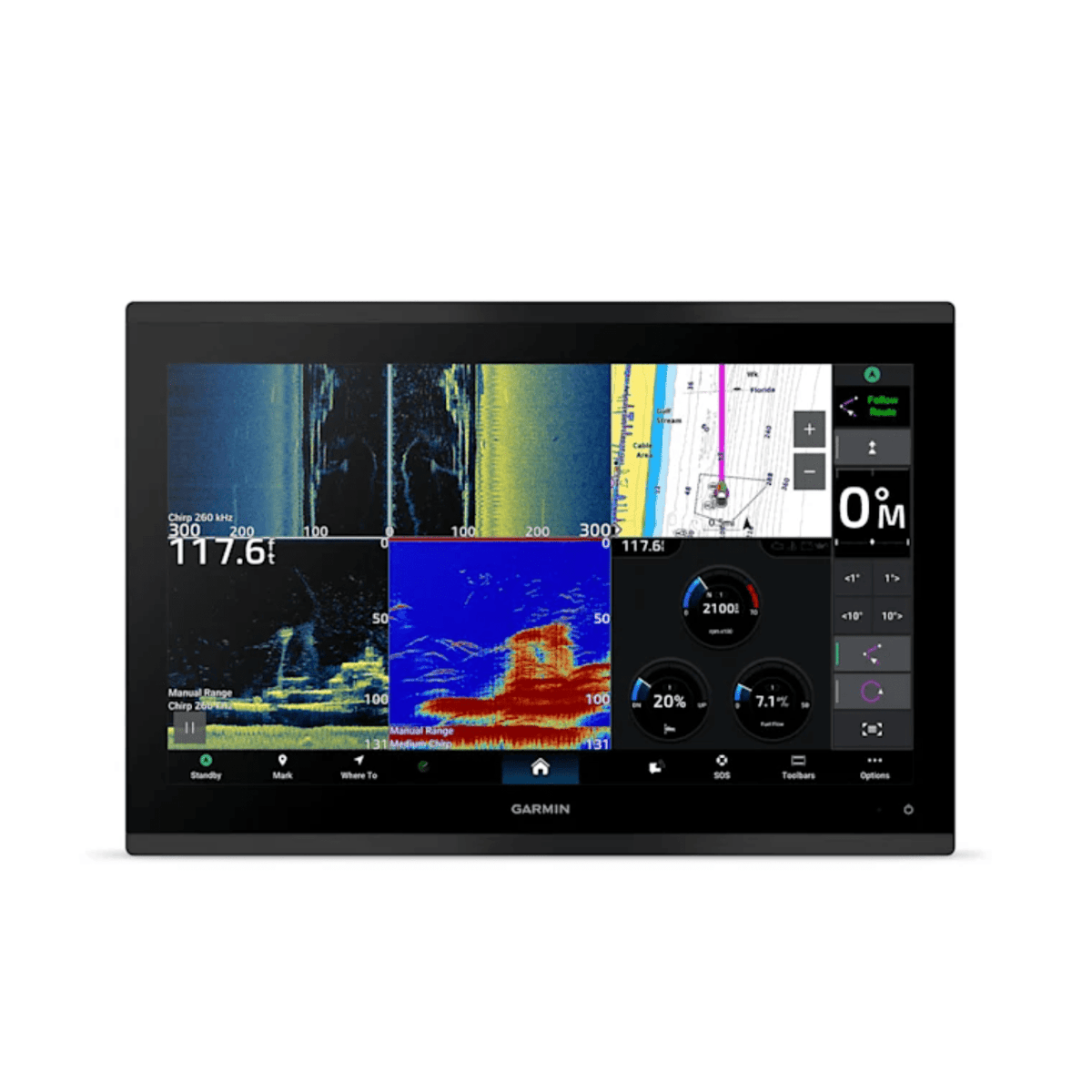 GpsMap 9217XSV GN+ ChartPlotter/Sounder Combo boatyardmalaysia