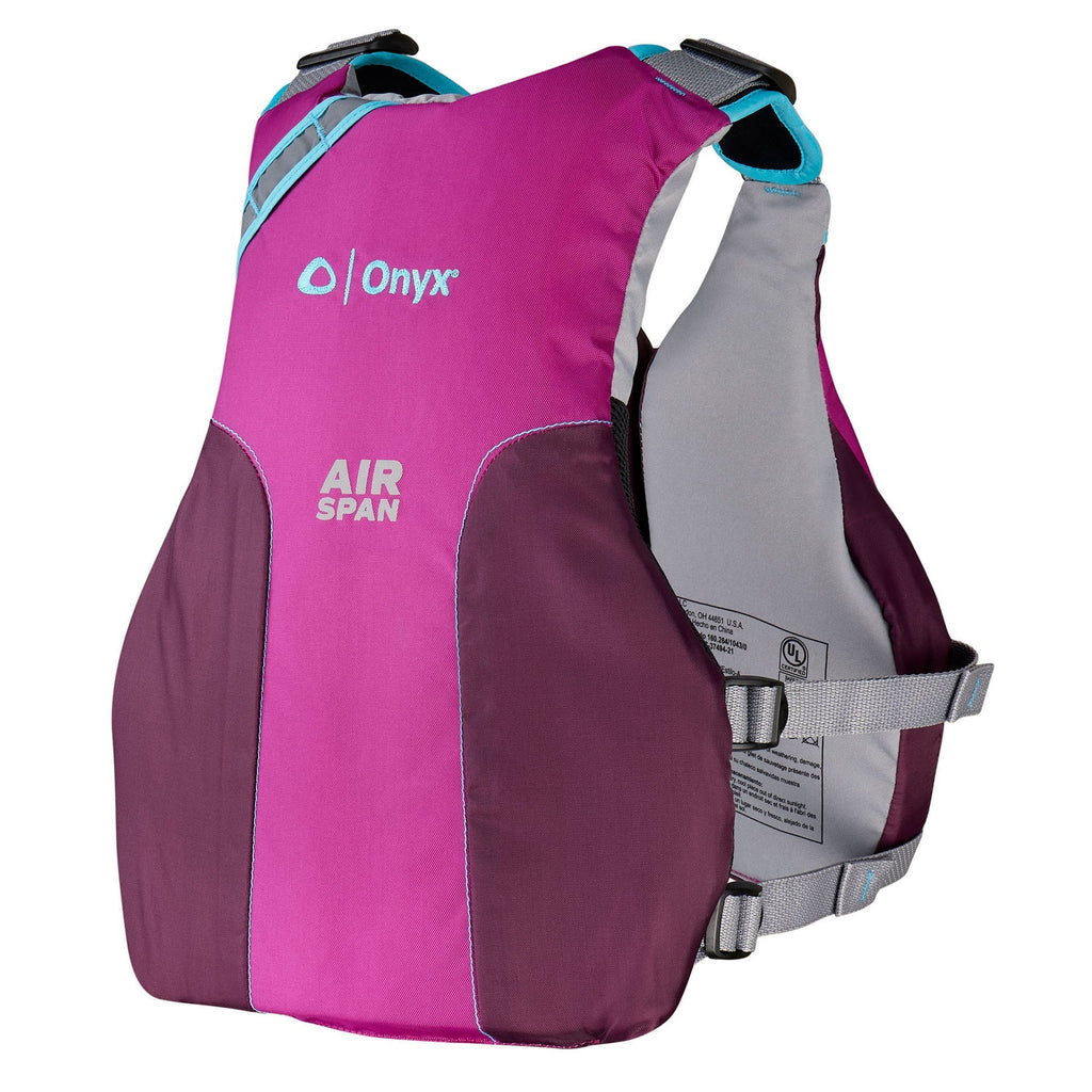 Onyx Outdoor Air Span Breeze Life Jacket Purple - Boatyard Malaysia