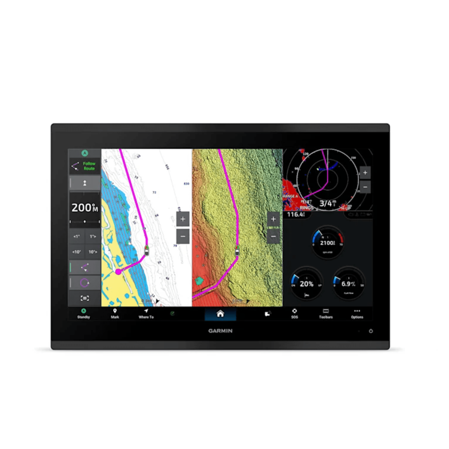 GpsMap 9217 GN+ ChartPlotter boatyardmalaysia