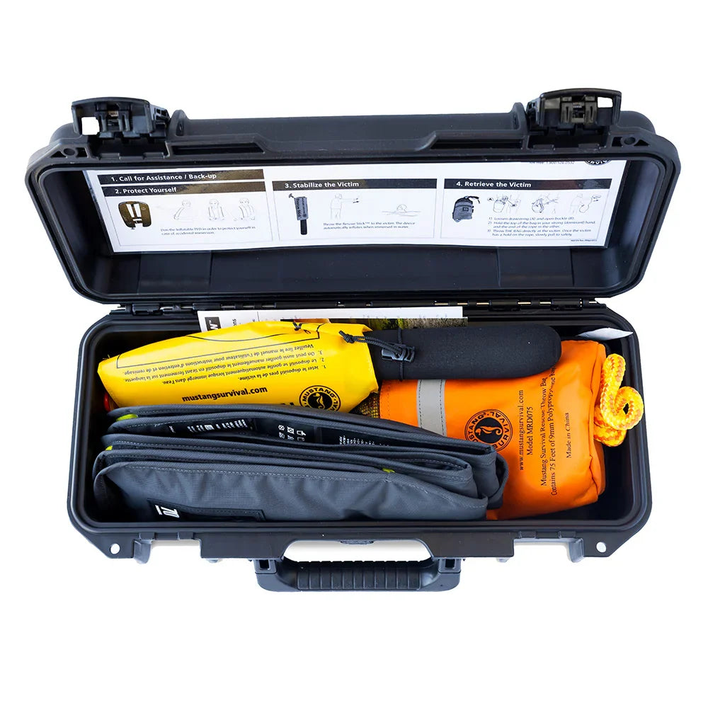 Mustang Water Rescue Kit w/Black Case boatyardmalaysia
