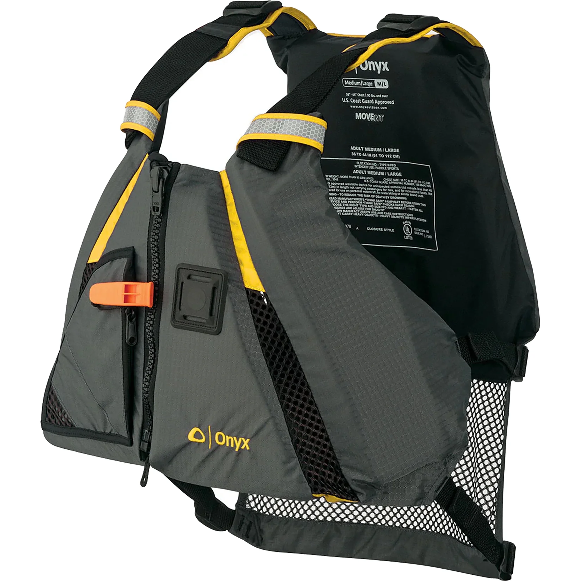 Onyx Outdoor Movevent Dynamic Life Jacket - Boatyard Malaysia