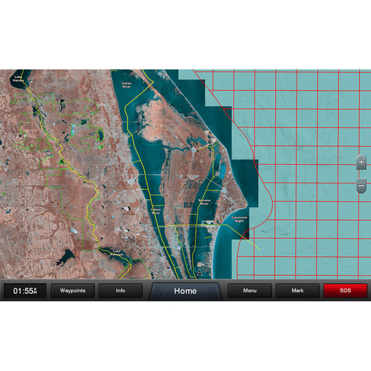 Garmin Standard Mapping® - Florida East Pen Premium MicroSD™/SD™ Card - Boatyard Malaysia