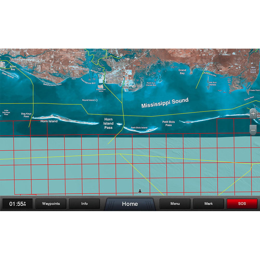 Garmin Standard Mapping® - Mississippi Sound Premium MicroSD™/SD™ Card - Boatyard Malaysia