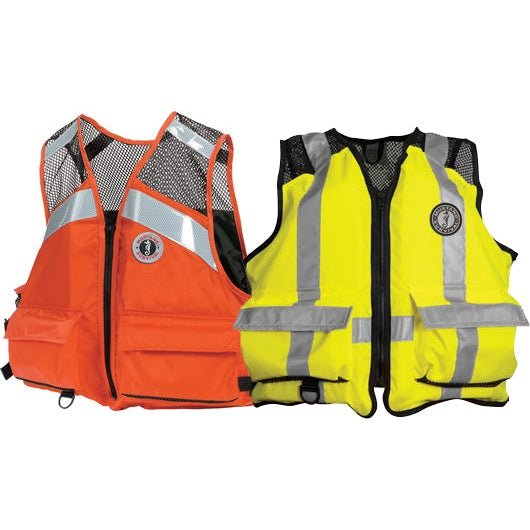 Mustang Survival High Visibility Industrial Mesh Vest - Boatyard Malaysia