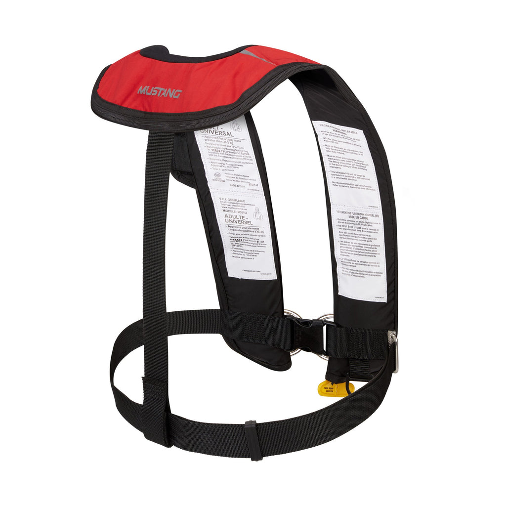 Mustang Survival HIT Hydrostatic Inflatable PFD with Tether Point - Boatyard Malaysia