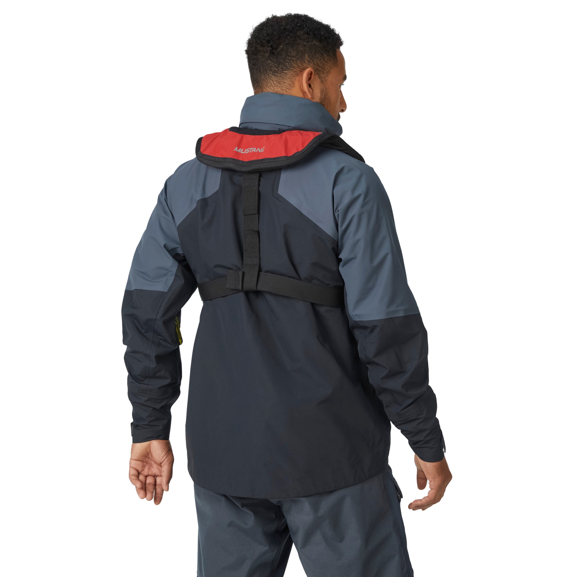 Mustang Survival HIT Hydrostatic Inflatable PFD with Tether Point - Boatyard Malaysia