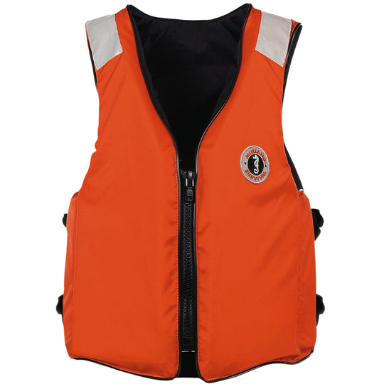 Classic Industrial Flotation Vest With Solas Reflective Tape boatyardmalaysia