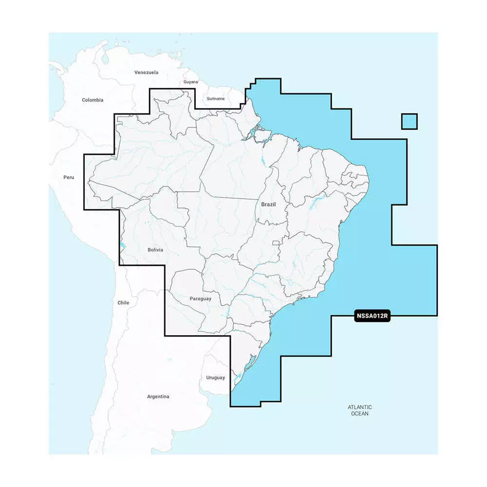 Garmin Navionics+ NSSA012R Brazil - Boatyard Malaysia