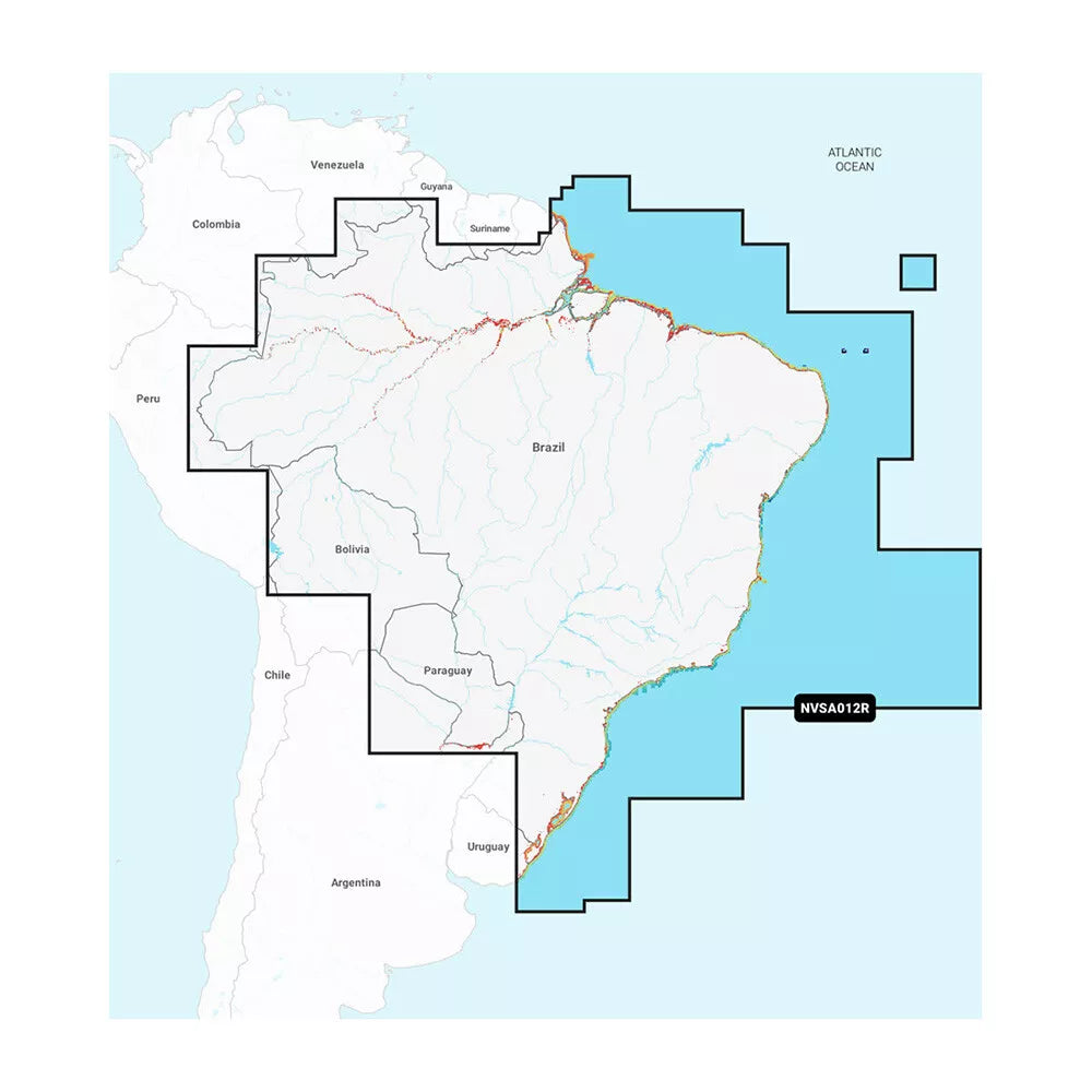 Garmin Navionics Vision+ NVSA012R Brazil - Boatyard Malaysia