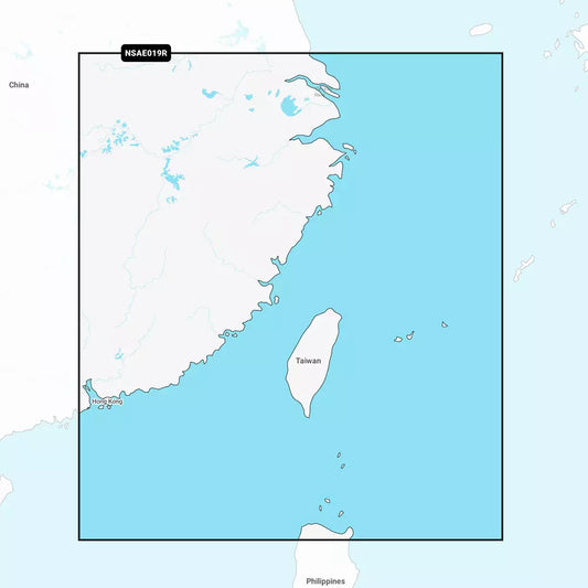 Garmin Navionics+ NSAE019R - Taiwan - Marine Chart - Boatyard Malaysia