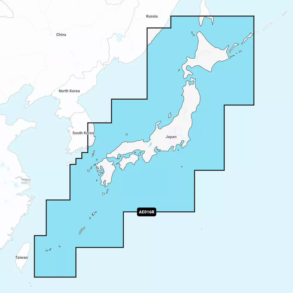 Garmin Navionics Vision+ NVAE016R - Japan - Lakes And Coast - Marine Chart - Boatyard Malaysia